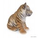 Bébé tigre, H.24 cm, animal en résine, décoration extérieure