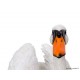 Cygne blanc XXL, L.93 cm, animal en résine, décoration extérieure