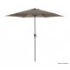 Parasol droit, rond, Ø300 cm, manivelle, ProLoisirs