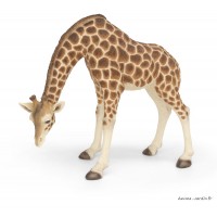 Girafe, H.44 cm, animal en résine, décoration extérieure