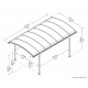 Carport simple en aluminium, Vitoria, 14,6 m²