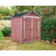 Abri de jardin Skylight Shed Amber 2,8 m², Polycarbonate