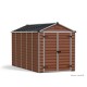 Abri de jardin Skylight Shed Amber 7 m², Polycarbonate