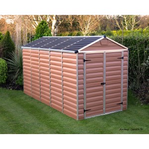 Abri de jardin Skylight Shed Amber 7 m², Polycarbonate