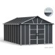 Abri de jardin Yukon Grey, 17,2 m², Polycarbonate