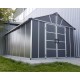 Abri de jardin Yukon Grey, 17,2 m², Polycarbonate