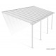 Pergola adossée Olympia blanc, Aluminium