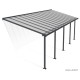 Pergola adossée Olympia gris, Aluminium