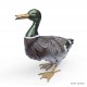 Canard, L.30 cm, animal en métal, décoration extérieure