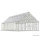 Serre de jardin, Balance Extended Silver, Polycarbonate