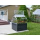 Mini-Serre de jardin 1,4 m², Plant-Inn, Polycarbonate