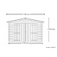 Garage en bois massif, 28 mm, 20,98 m², Foresta