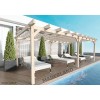 Pergola sur pieds en bois, Marsella