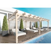 Pergola sur pieds en bois, Marsella