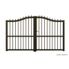 Portail Battant 3 m, Aluminium, Traditionnel, Mégan