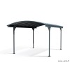 Carport simple en aluminium, Vitoria, 14,6 m²