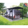 Carport simple en aluminium, Alpine / Hauteur réglable