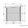 Abri de jardin en bois 19mm, Stendal, 4m², 2 portes, Solid, pas cher, achat, vente