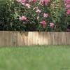 Bordure décorative de jardin 100 cm, Bamboo Border Clair