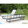 Lit / Lounge / Bain de soleil Modulo, aluminium