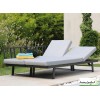 Lit / Lounge / Bain de soleil Modulo, aluminium