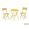 Set table + 2 chaises Cuba pliant, Acier