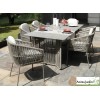 Lot de 2 fauteuils de jardin Iris, Aluminium/Cordes