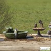 Bain/mangeoire oiseau rond, Ø.26,9 cm