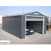 Garage en métal Optimo gris anthracite, 20,80 m²