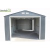 Garage en métal Optimo gris anthracite, 20,80 m²