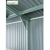 Garage en métal Optimo gris anthracite, 20,80 m²