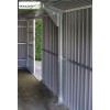 Garage en métal Optimo gris anthracite, 20,80 m²