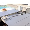 Table de jardin extensible ovale Dublin, 230/300 cm, 8 à 10 personnes