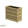 Bac en bois rectangulaire Flux 70x30x60, Traité autoclave