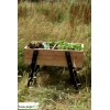 Carré potager en bois sur pied Ventoux, 8 cases, Carré de jardin