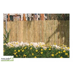 Canisse en roseau fendu, 75% occultant, Split Reed Fence