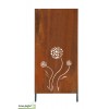 Panneau décoratif Tara, 0,60x1 m, Corten