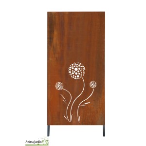 Panneau décoratif Tara, 0,60x1 m, Corten