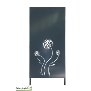 Panneau décoratif Tara, 0,60x1 m, Anthracite