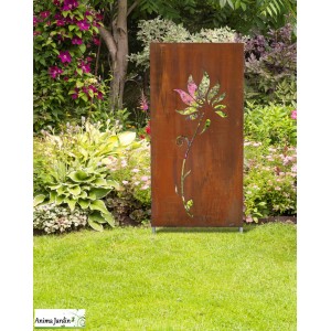 Panneau décoratif Alba, 0,60x1 m, Corten