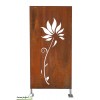 Panneau décoratif Alba, 0,60x1 m, Corten