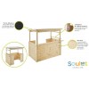 Maisonnette en bois stand, Playa, jeu pour enfant, cabane, Soulet, pas cher, achat