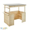 Maisonnette en bois stand, Playa, jeu pour enfant, cabane, Soulet, pas cher, achat