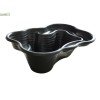 Bassin de jardin Iris SI, 150 litres, bassin rigide de 0,98 m², PE noir