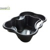 Bassin de jardin Iris SI, 150 litres, bassin rigide de 0,98 m², PE noir