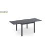 Table de jardin extensible Polywood, Gris anthracite, 8 personnes