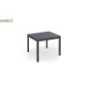 Table de jardin extensible Polywood, Gris anthracite, 8 personnes