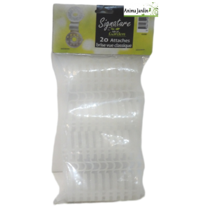 Sachet de 20 attaches pour brise-vue, Ideal Garden