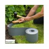 Bordure de jardin grise 40m, bordure flexible