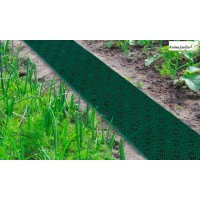 Lot de 5 caillebotis vert, 29,5 cm, drainage et décoration